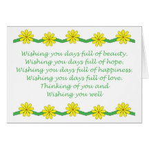 Wishing you Well Cards