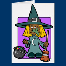Witch Costume cards