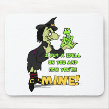 Witch Evil Spell Mousepads