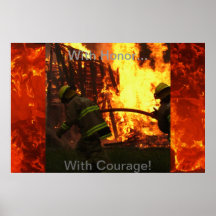 With Honour... With Courage! Print