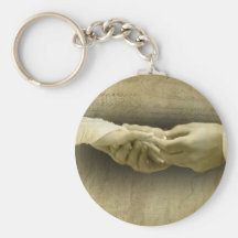 With this Ring, Romantic Vintage Wedding Love Key Chain