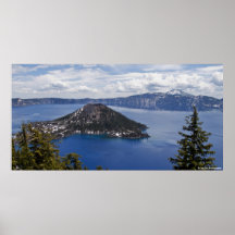 Wizard Island - Crater Lake National Park Print