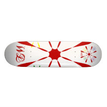 WL Flower Skateboard