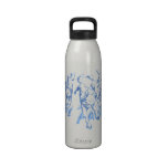 Wolf pack running Liberty Bottle Reusable Water Bottles
