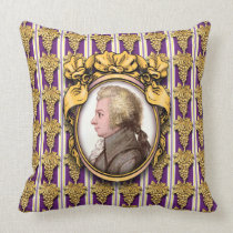 Wolfgang Amadeus Mozart pillows