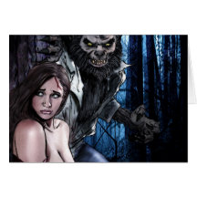 Wolfman Greeting Cards