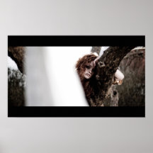 Woman in the Woods Poster