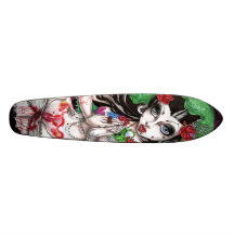 WOMAN SKATE BOARD DECKS