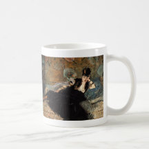 Woman with Fans Mugs