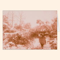 Woman Wood Gatherer cards