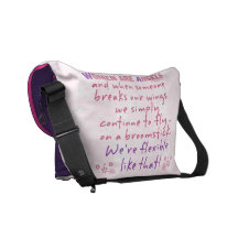 Women are Angels Commuter Bags