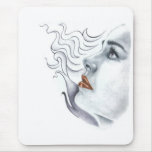 women face mouse mats