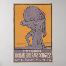 Women Suffrage Congress Poster 1913