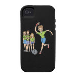 Womens Bowling Team iPhone 4/4S Cases