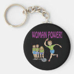 Womens Bowling Team Key Chains