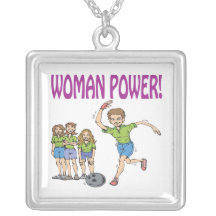 Womens Bowling Team Necklaces