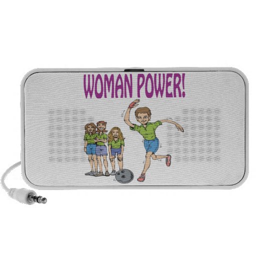Womens Bowling Team Portable Speakers