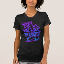womens old school HIP HOP shirt