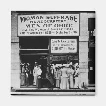 Women's Suffrage Magnet