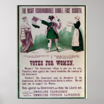 Women's Suffrage Poster
