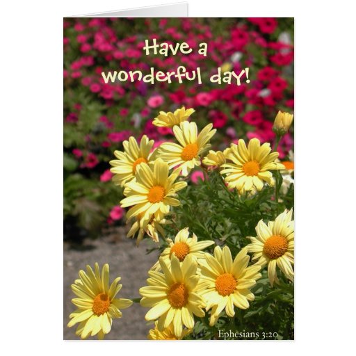 Wonderful day! cards