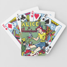 Wonderland Comic Book Card Deck