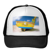 wood boat trucker hats