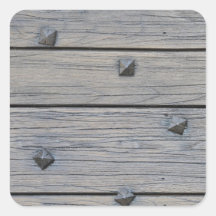 Wood planks with square nails texture that perfect stickers