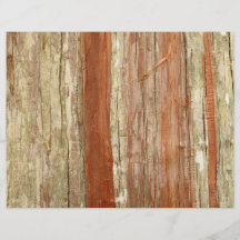 Wood Texture Custom Flyer