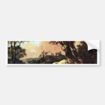 Woodcutter A Milk-Maid Wooing By Gainsborough Thom Bumper Sticker