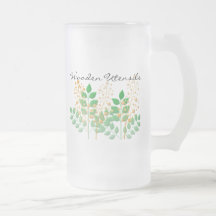 Wooden Utensils Frosted Mug