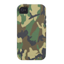 Woodland Camo iPhone 4/4S Vibe Universal Case iPhone 4/4S Case