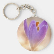 Woodland Crocus Bud Keychain