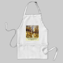 'Woodland Path (Christian)' Apron aprons