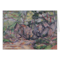 Woodland with Boulders, 1893 cards