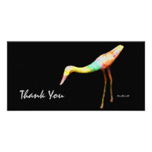 Woody Bird Photo Greeting Card