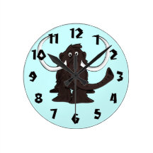 Woolly Mammoth Clock