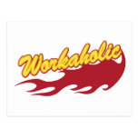 Workaholic Post Card