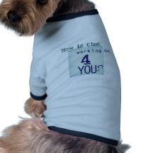 Working Out Pet Shirt