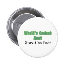 World's Coolest Aunt buttons by pb_family2 World's Coolest Aunt buttons