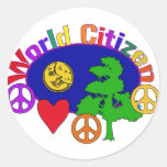 World Citizen Sticker
