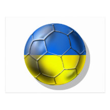 World Cup Soccer Brazil 2014 Ukraine 2012 Euro Postcards