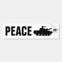 World Peace! Bumper Stickers