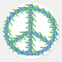 World Peas Sticker