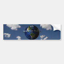 World Wide Web Bumper Sticker