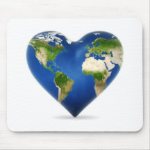 WorldHeart mousepad Tapis De Souris