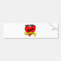 World's Best Accountant Bumper Sticker