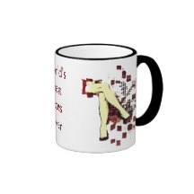 world's best boss ever stiletto mug design
