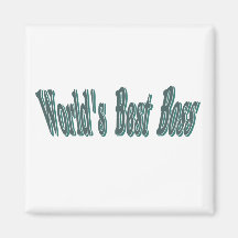 Worlds Best Boss Magnet