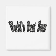 Worlds Best Boss Magnet
